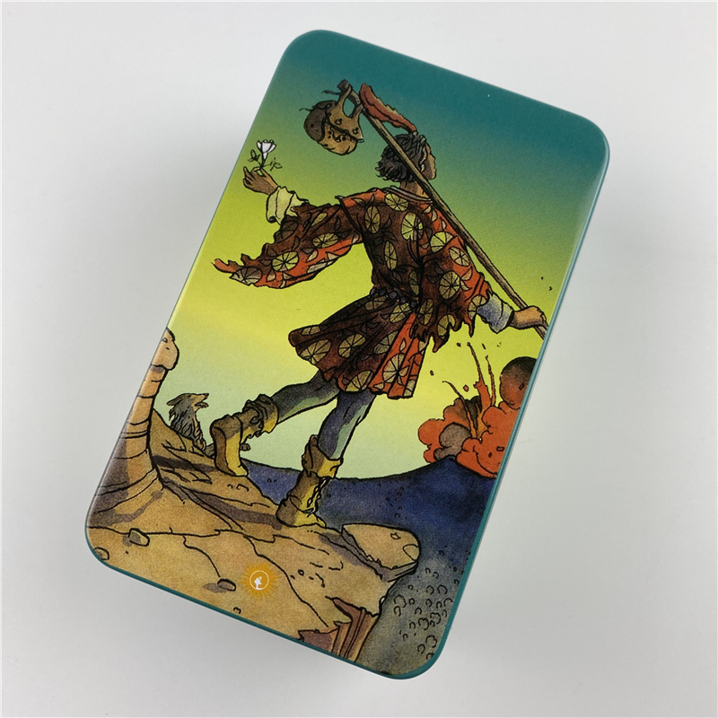 กล่องโลหะ Gilded Edition Back  - Tarot Cards Deck With Guidebook บทวิจารณ์และราคา
