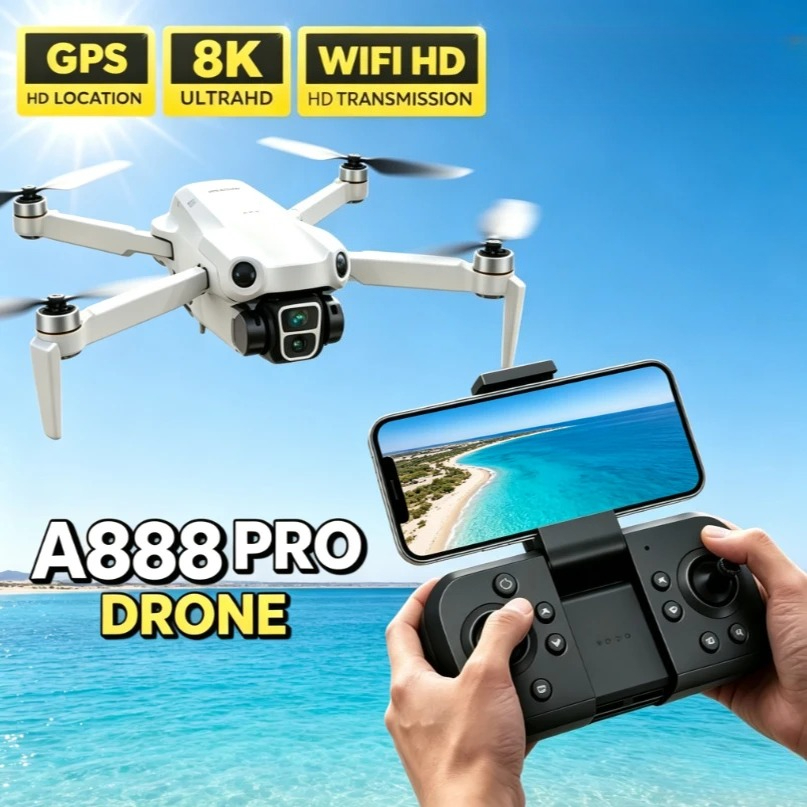 โดรน A888 GPS FPV รุ่นดั้งเดิม - Fpv Brushless Rc Drone 4K บทวิจารณ์และราคา